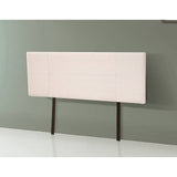 darrahopens Furniture > Bedroom Linen Fabric Queen Bed Headboard Bedhead - Beige