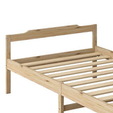 Darrahopens Furniture > Bedroom Natural Wooden Bed Frame Home Furniture
