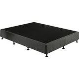 darrahopens Furniture > Bedroom Palermo King Single Ensemble Bed Base Platinum Graphite Linen Fabric