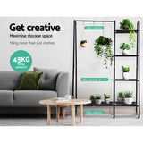 darrahopens Furniture > Bedroom Portable Clothes Rack Garment Hanging Stand Closet Storage Organiser Shelf Home