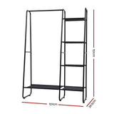 darrahopens Furniture > Bedroom Portable Clothes Rack Garment Hanging Stand Closet Storage Organiser Shelf Home