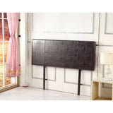 darrahopens Furniture > Bedroom PU Leather Double Bed Headboard Bedhead - Brown