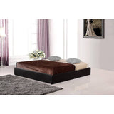 darrahopens Furniture > Bedroom PU Leather King Bed Ensemble Frame