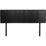darrahopens Furniture > Bedroom PU Leather King Bed Headboard Bedhead - Black