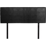 darrahopens Furniture > Bedroom PU Leather Queen Bed Headboard Bedhead - Black