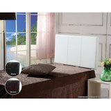 darrahopens Furniture > Bedroom PU Leather Single Bed Headboard Bedhead - White