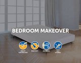 darrahopens Furniture > Bedroom Queen Bed Ensemble Frame Base
