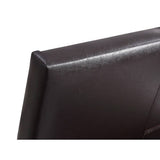 darrahopens Furniture > Bedroom Single PU Leather Bed Frame Brown