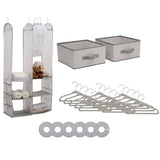 Darrahopens Furniture Delta Children 24 Piece Nursery Storage Set - Cool Grey Cool Grey