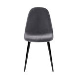 darrahopens Furniture > Dining 4 X Artiss Dining Chairs Dark Grey