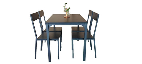 Darrahopens Furniture > Dining 5 Piece Kitchen Dining Room Table and Chairs Set Furniture