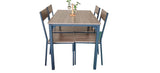 Darrahopens Furniture > Dining 5 Piece Kitchen Dining Room Table and Chairs Set Furniture