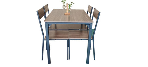 Darrahopens Furniture > Dining 5 Piece Kitchen Dining Room Table and Chairs Set Furniture