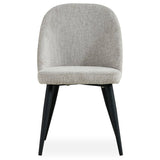 Darrahopens Furniture > Dining Anika 7pc Dining Set 180cm Table 6 Fabric Chair Quartz - Smoke