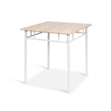 darrahopens Furniture > Dining Artiss 3 Piece Dining Set - Natural