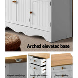 darrahopens Furniture > Dining Artiss Buffet Sideboard Storage Cabinet Kitchen Cupboard Drawer Table Hallway