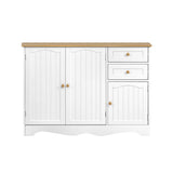 darrahopens Furniture > Dining Artiss Buffet Sideboard Storage Cabinet Kitchen Cupboard Drawer Table Hallway