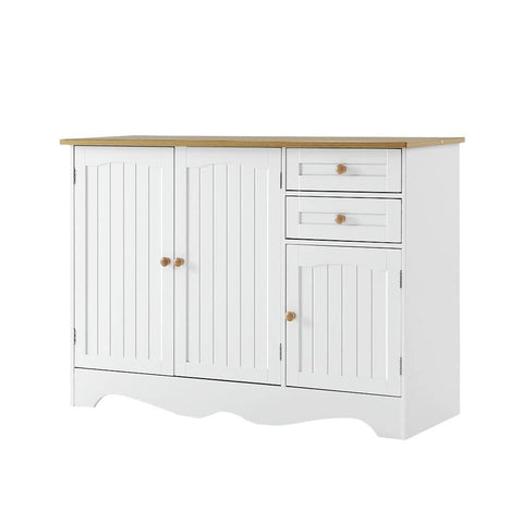 darrahopens Furniture > Dining Artiss Buffet Sideboard Storage Cabinet Kitchen Cupboard Drawer Table Hallway