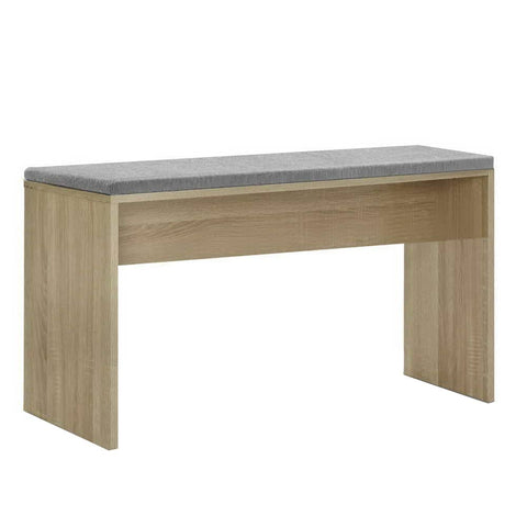 darrahopens Furniture > Dining Artiss Dining Bench NATU Upholstery Seat Stool Chair Cushion Kitchen Furniture Oak 90cm