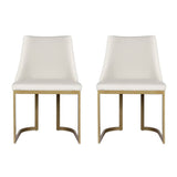 Darrahopens Furniture > Dining Artiss Dining Chairs Linen Fabric Beige Set Of 2 Balen