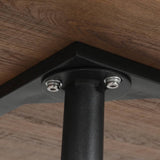Darrahopens Furniture > Dining Artiss Dining Table 4 Seater Kitchen Cafe Wooden Table Rectangular 120CM