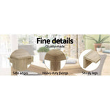 darrahopens Furniture > Dining Artiss Dining Table 4 Seater Wooden Kitchen Tables Oak 120cm Cafe Restaurant