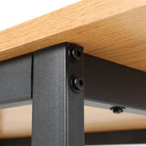 Darrahopens Furniture > Dining Artiss Dining Table 6 Seater Kitchen Cafe Rectangular Wooden Table 150CM
