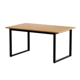 Darrahopens Furniture > Dining Artiss Dining Table 6 Seater Kitchen Cafe Rectangular Wooden Table 150CM