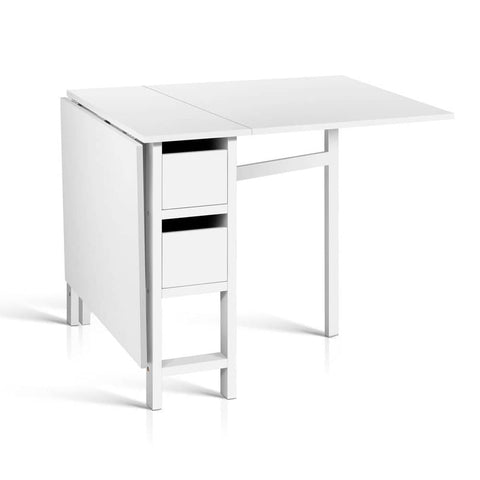 darrahopens Furniture > Dining Artiss Gateleg Dining Table