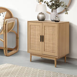 darrahopens Furniture > Dining Artiss Rattan Buffet Sideboard Cabinet Storage Hallway Table Kitchen Cupboard