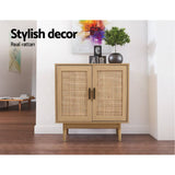 darrahopens Furniture > Dining Artiss Rattan Buffet Sideboard Cabinet Storage Hallway Table Kitchen Cupboard