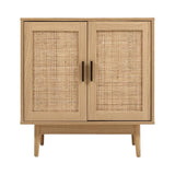 darrahopens Furniture > Dining Artiss Rattan Buffet Sideboard Cabinet Storage Hallway Table Kitchen Cupboard