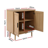 darrahopens Furniture > Dining Artiss Rattan Buffet Sideboard Cabinet Storage Hallway Table Kitchen Cupboard