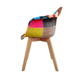 darrahopens Furniture > Dining Artiss Set of 2 Fabric Dining Chairs