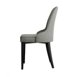 darrahopens Furniture > Dining Artiss Set of 2 Fabric Dining Chairs - Grey
