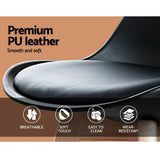 darrahopens Furniture > Dining Artiss Set of 4 Padded Dining Chair - Black