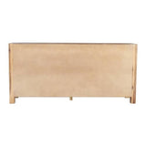 darrahopens Furniture > Dining Buffet Sideboard in Oak Colour Constructed with Solid Acacia Wooden Frame Storage Cabinet with Drawers