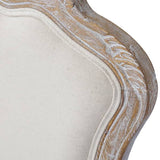 darrahopens Furniture > Dining Dining Chair Linen Fabric Beige Oak Wood White Washed Finish
