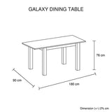 darrahopens Furniture > Dining Dining Table White Top High Glossy Wooden Base
