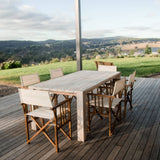 Darrahopens Furniture > Dining Directors dining set - White