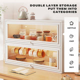 Darrahopens Furniture > Dining NEW Kitchen Acrylic Cup Storage Cabinet, Table Top Cup Storage Box, Tea Cup Rack