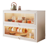Darrahopens Furniture > Dining NEW Kitchen Acrylic Cup Storage Cabinet, Table Top Cup Storage Box, Tea Cup Rack