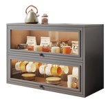 Darrahopens Furniture > Dining NEW Kitchen Acrylic Cup Storage Cabinet, Table Top Cup Storage Box, Tea Cup Rack