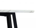 Darrahopens Furniture > Dining Rectangular Marble-Effect Table