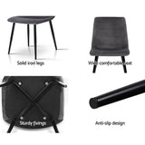 darrahopens Furniture > Dining Set of 4 Artiss Modern Dining Chairs