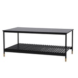 Darrahopens Furniture > Living Room ALCONA Coffee Table In Matte Black
