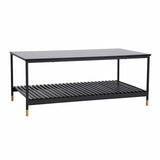 Darrahopens Furniture > Living Room ALCONA Coffee Table In Matte Black