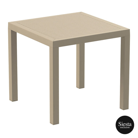 Darrahopens Furniture > Living Room Ares 80 Table - Taupe