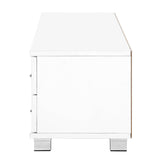 darrahopens Furniture > Living Room Artiss 120cm TV Stand Entertainment Unit Storage Cabinet Drawers Shelf White