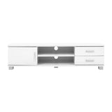 darrahopens Furniture > Living Room Artiss 120cm TV Stand Entertainment Unit Storage Cabinet Drawers Shelf White